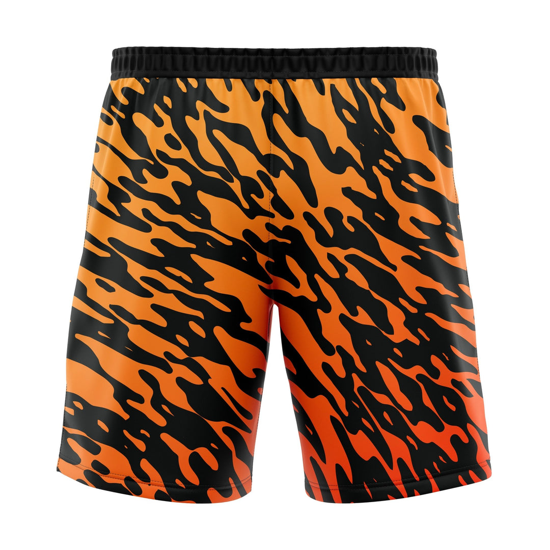 Tiger Stripe Custom Volleyball Shorts - Summo Sports