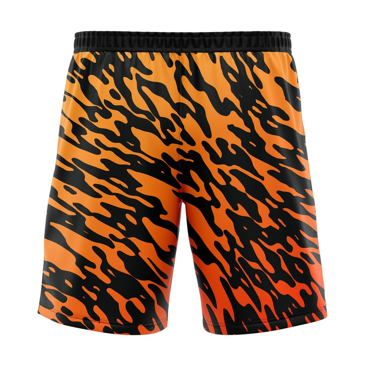 Tiger Stripe Custom Volleyball Shorts - Summo Sports
