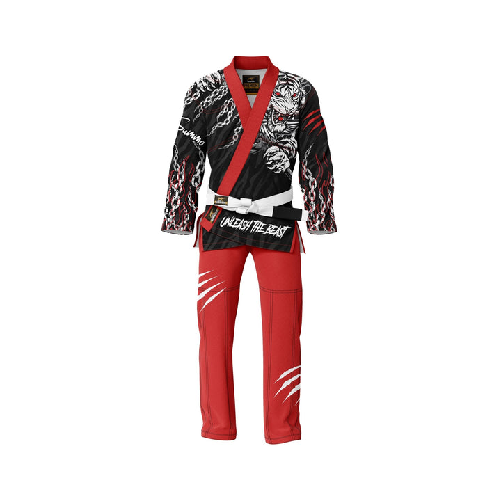 Tiger Unleashed All Over Printed BJJ Gi - Summo Sports