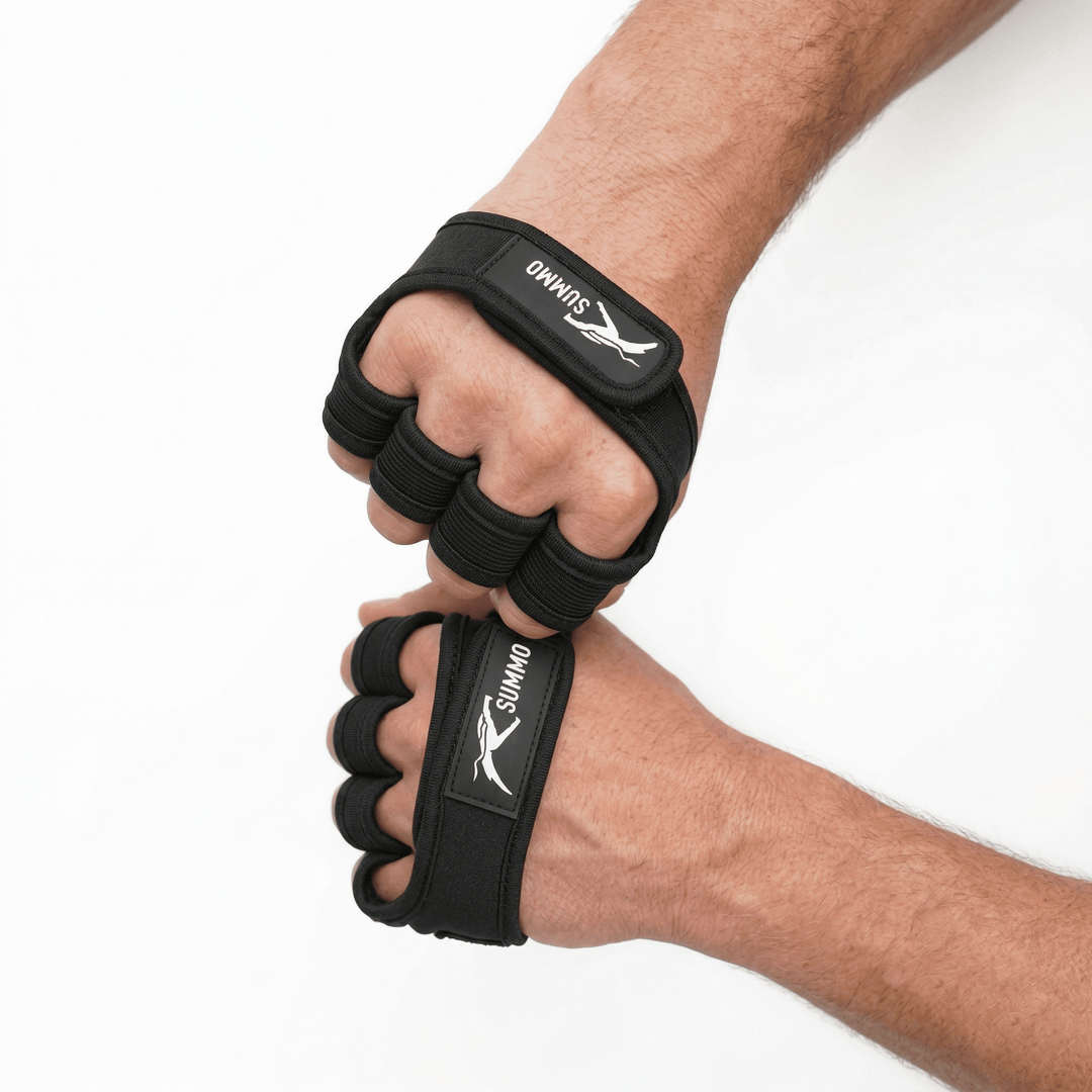 Tread - Lock Mini Gym Gloves – Black - Summo Sports