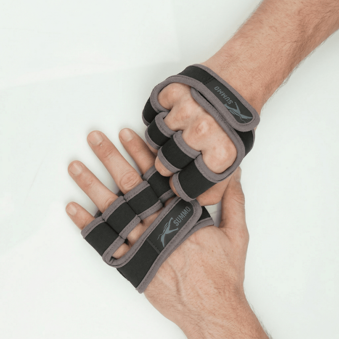 Tread - Lock Mini Gym Gloves – Grey - Summo Sports