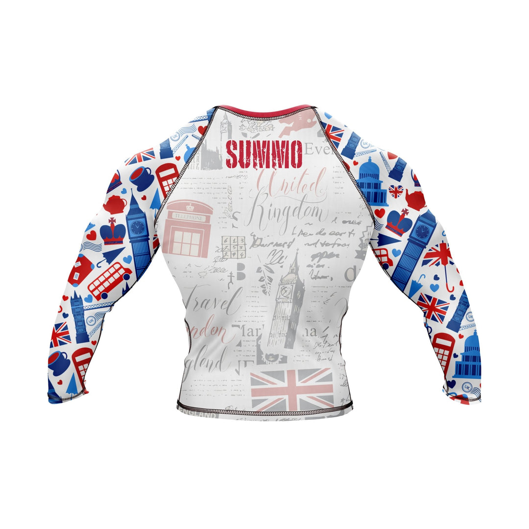 Union Jack Warrior Premium Rash Guard For Men/Women - Summo Sports