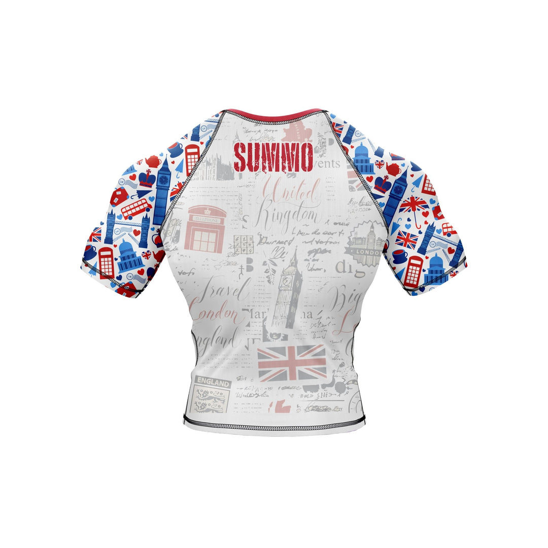 Union Jack Warrior Premium Rash Guard For Men/Women - Summo Sports