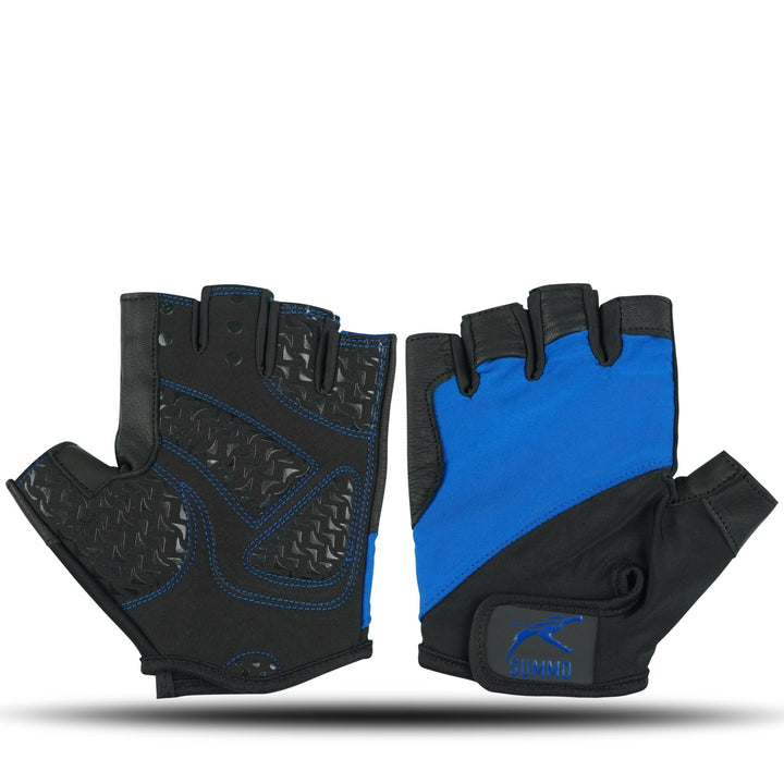 Vector - Grip Blue Weightlifting Gloves - Summo Sports
