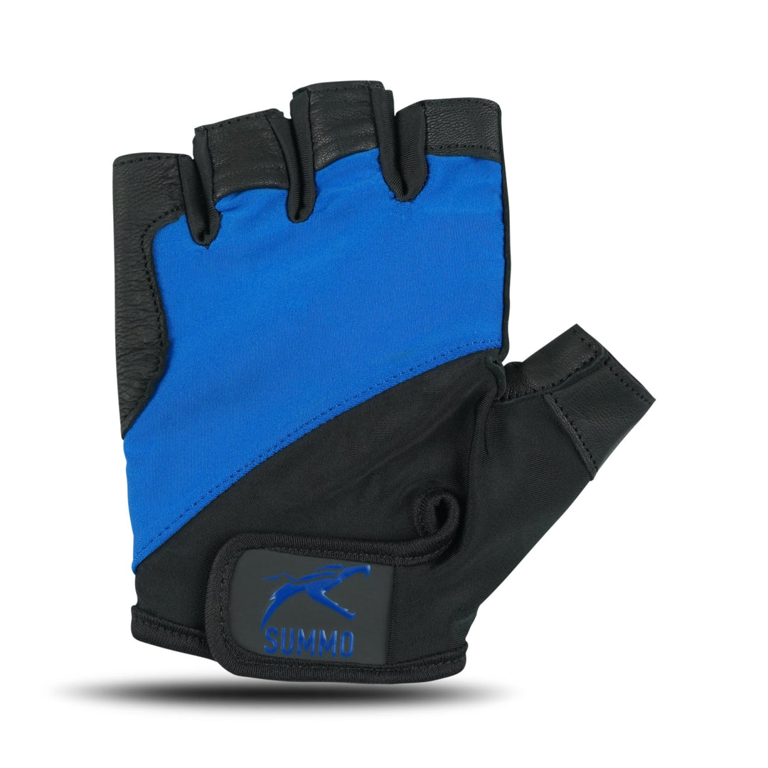 Vector - Grip Blue Weightlifting Gloves - Summo Sports