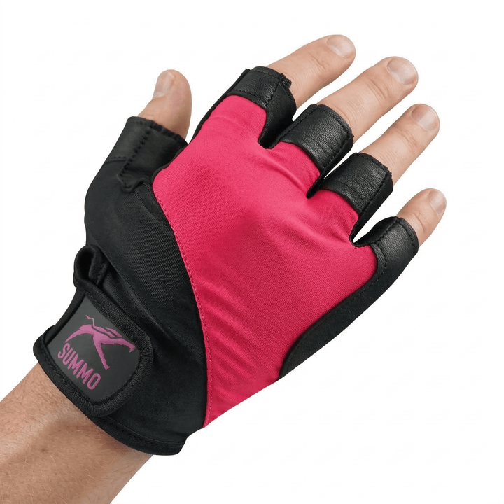 Vector - Grip Pink Weightlifting Gloves - Summo Sports