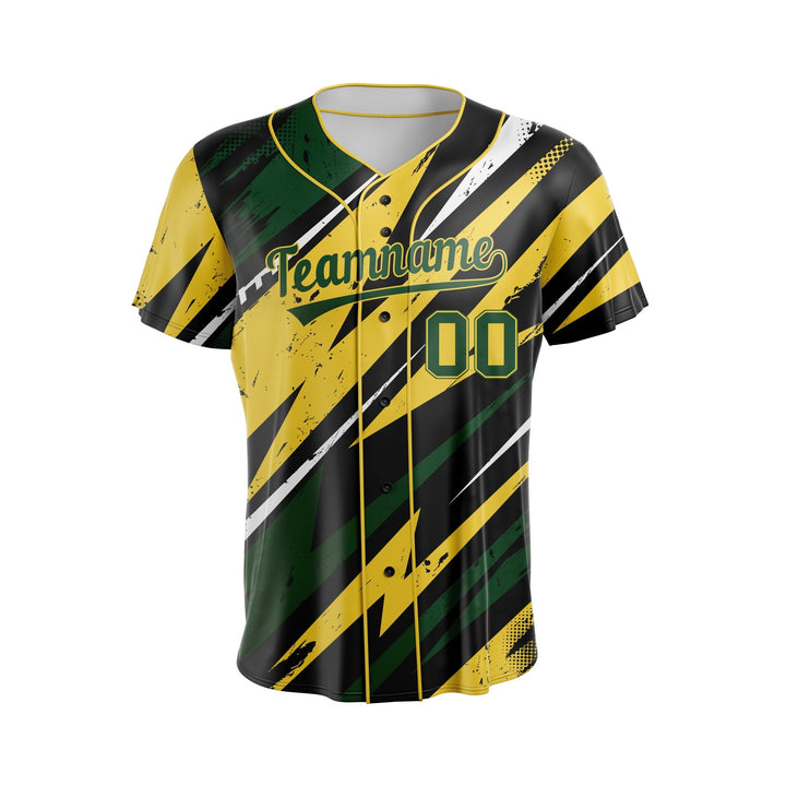 Verdant Surge Custom Baseball Uniform - Summo Sports