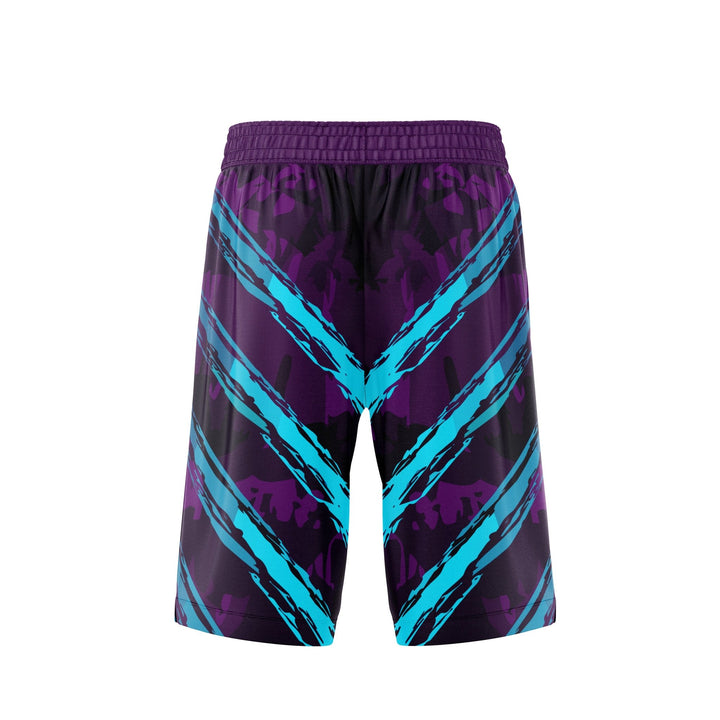 Violet Surge Custom Basketball Shorts - Summo Sports