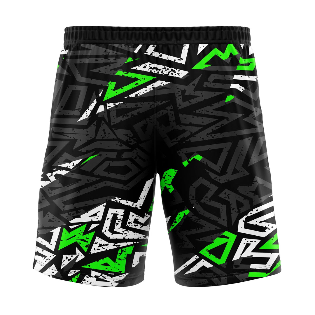Vortex Green Custom Volleyball Shorts - Summo Sports