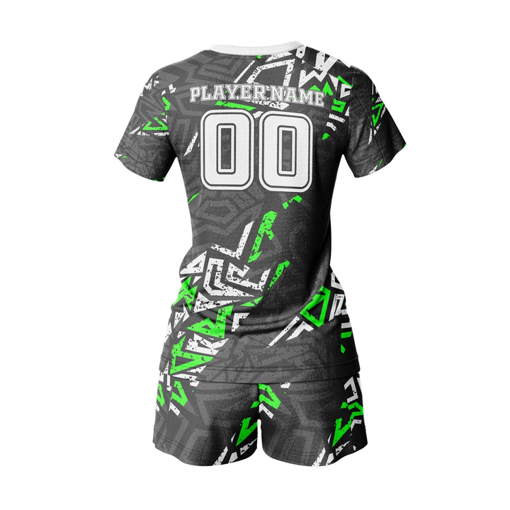 Vortex Green Custom Volleyball Uniform - Summo Sports