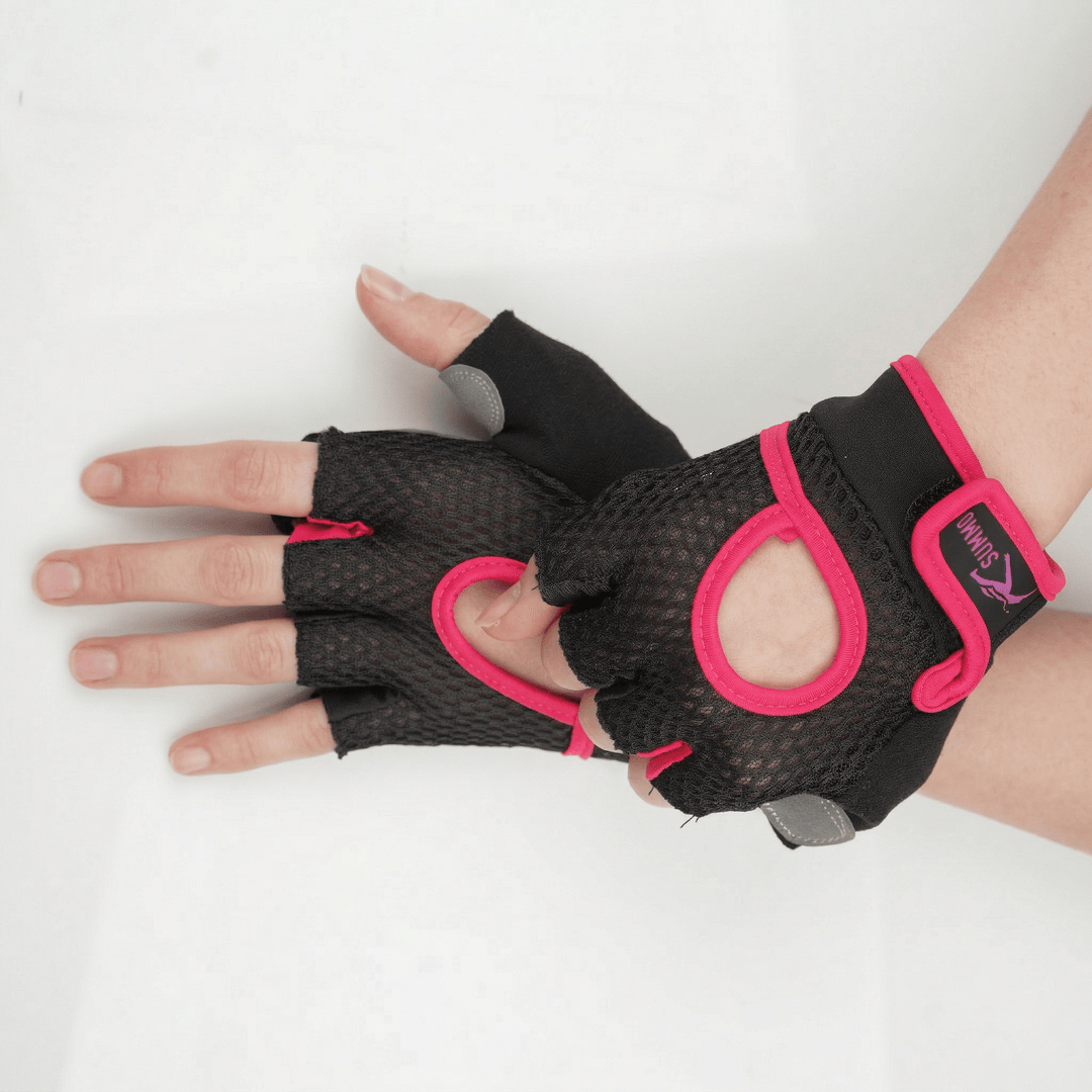 Women's Breathable Mesh Weightlifting Gloves - Summo Sports