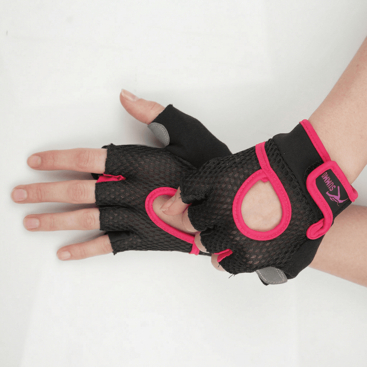 Women's Breathable Mesh Weightlifting Gloves - Summo Sports