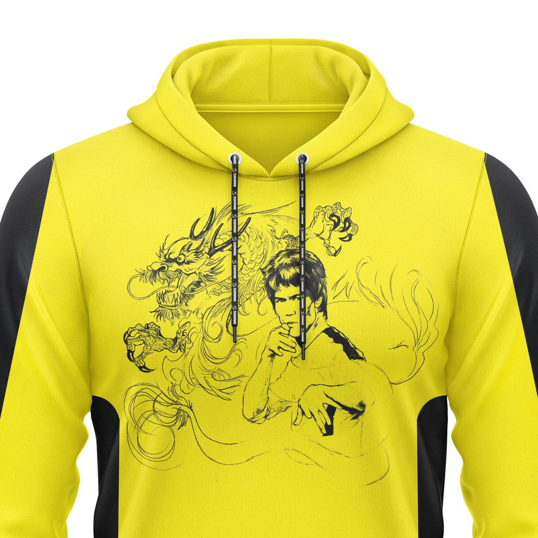 Yellow Fury Full - Print Hoodie For Men/Women - Summo Sports
