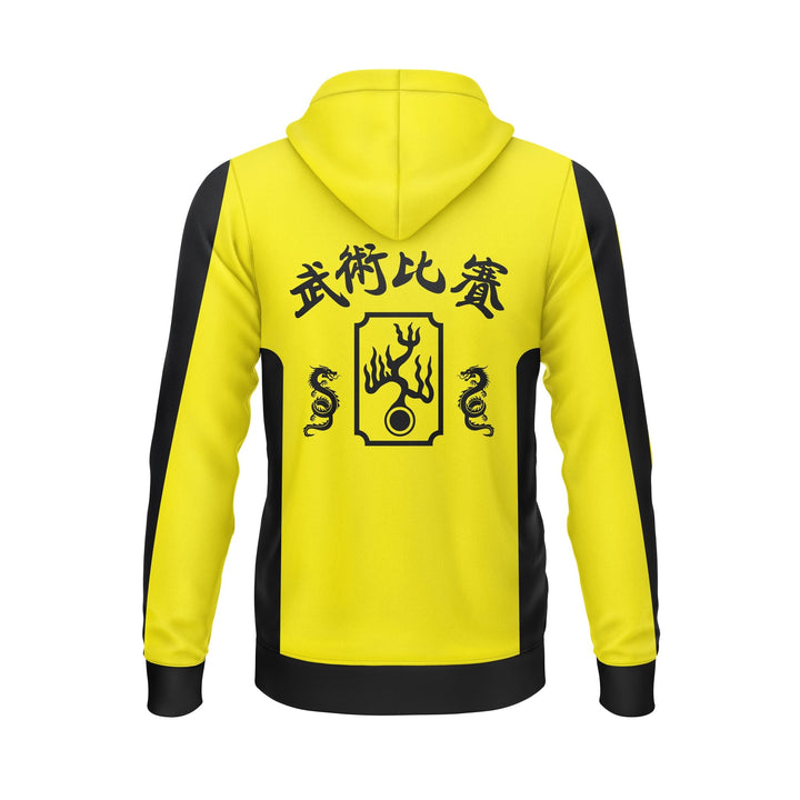 Yellow Fury Full - Print Hoodie For Men/Women - Summo Sports
