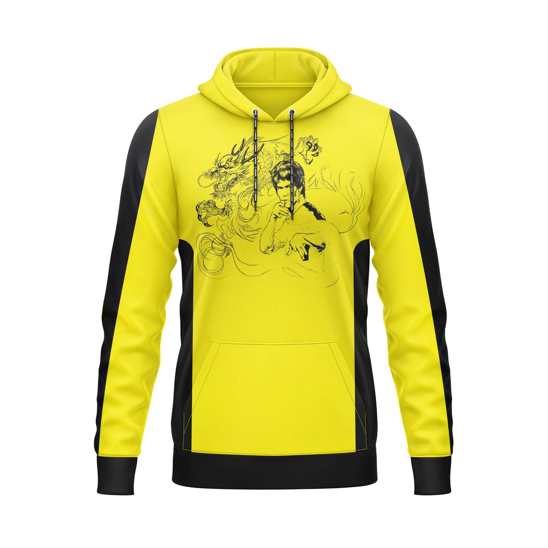 Yellow Fury Full - Print Hoodie For Men/Women - Summo Sports