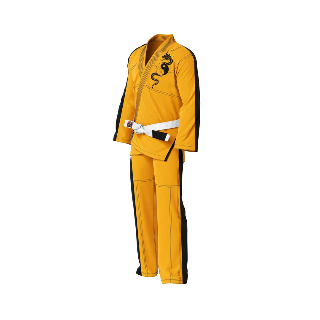 Yellow Fury Sublimation Brazilian Jiu Jitsu Gi (BJJ GI) - Summo Sports