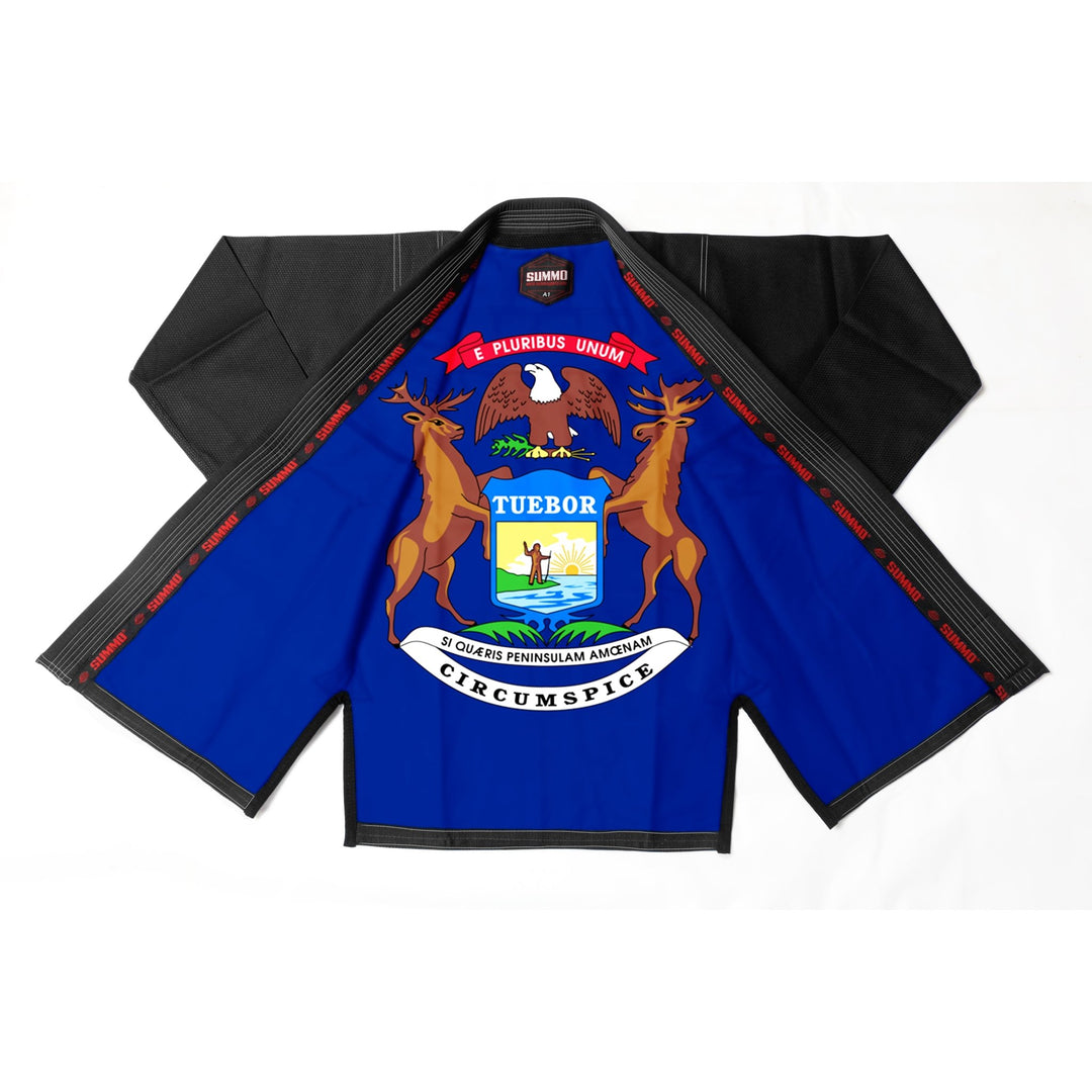 All States of America Sublimation Brazilian Jiu Jitsu Gi (BJJ GI) - Summo Sports