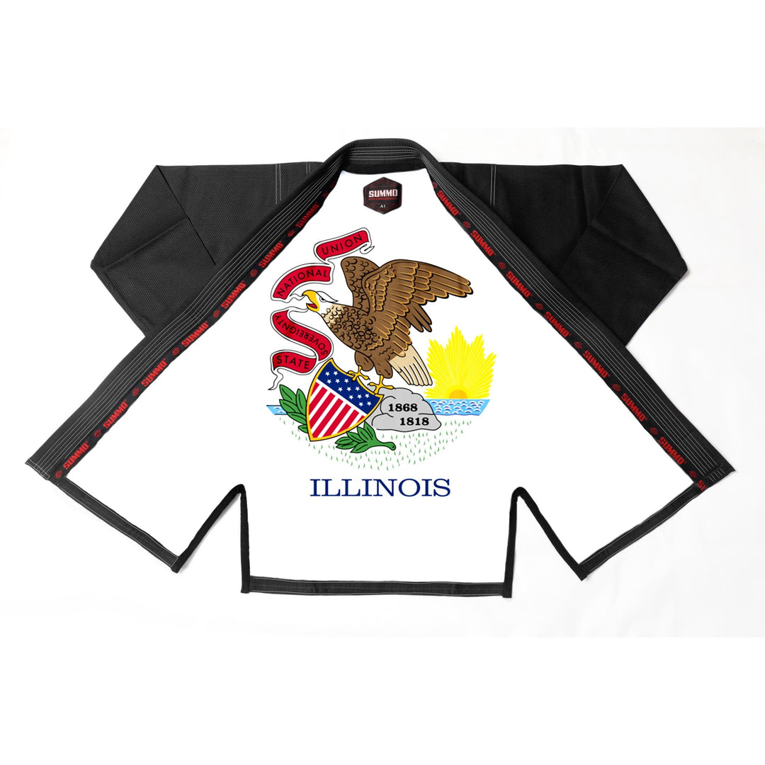 All States of America Sublimation Brazilian Jiu Jitsu Gi (BJJ GI) - Summo Sports