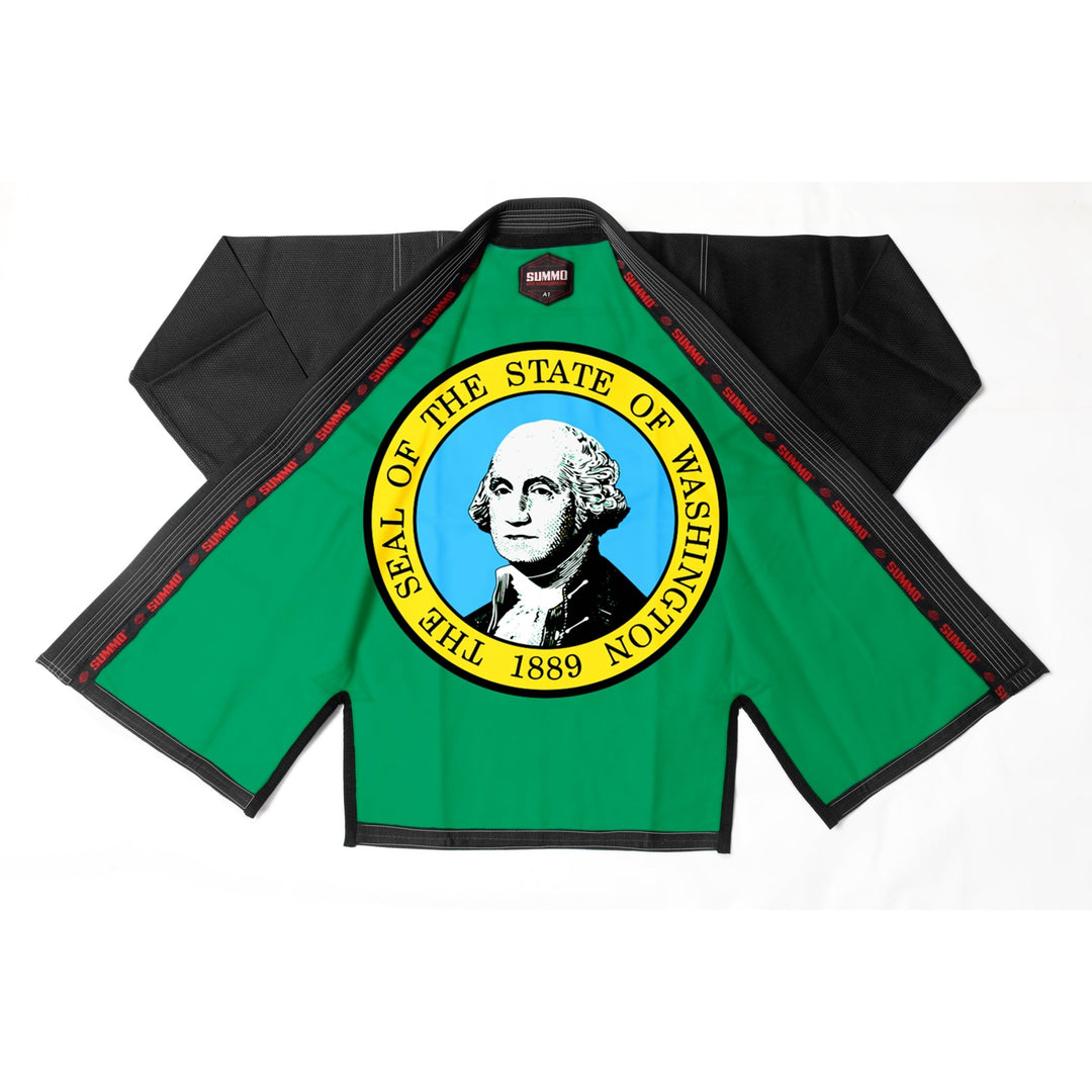 All States of America Sublimation Brazilian Jiu Jitsu Gi (BJJ GI) - Summo Sports