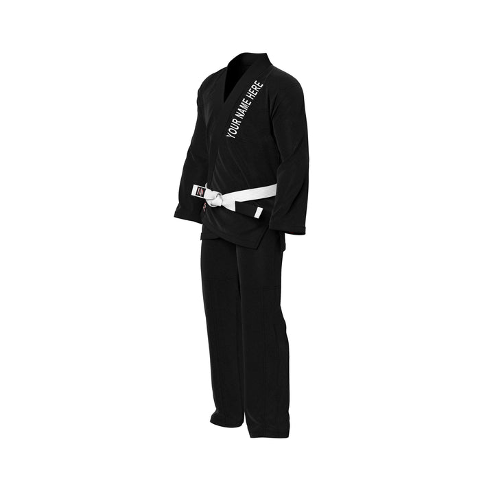 Alpha Custom Black Brazilian Jiu Jitsu Gi (BJJ GI) - Summo Sports