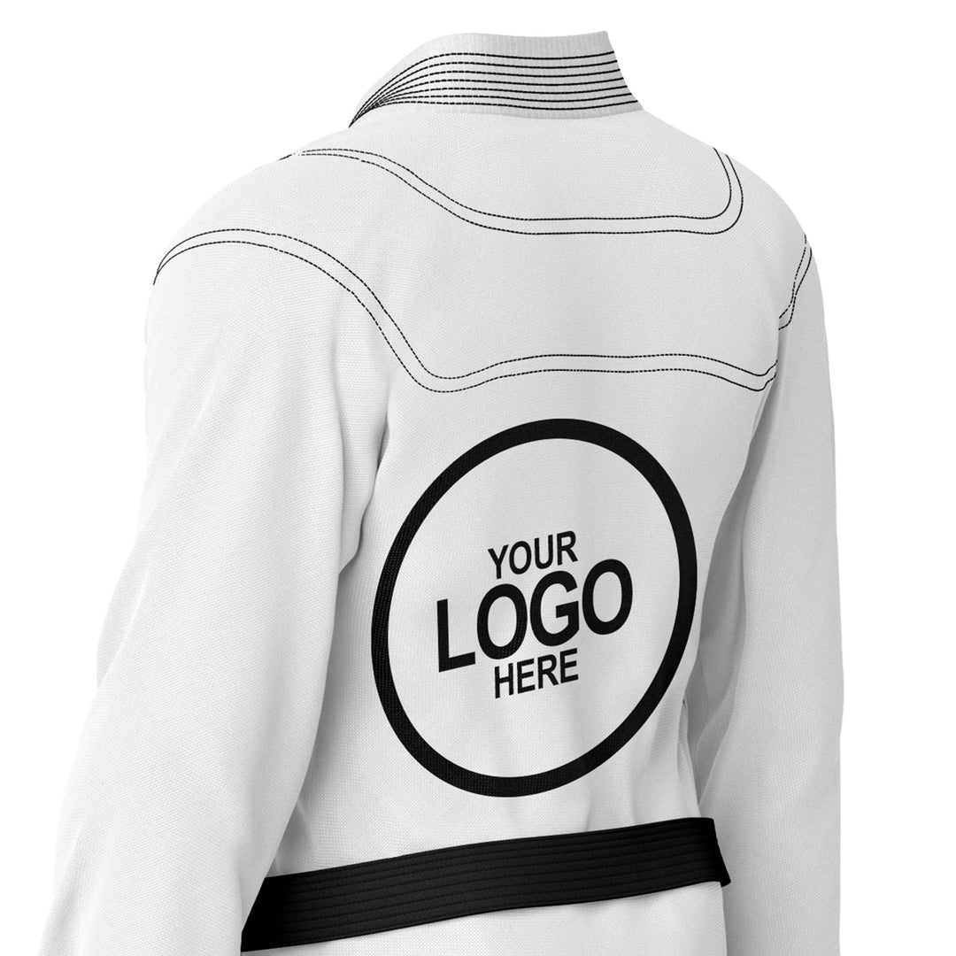 Alpha Custom White Brazilian Jiu Jitsu Gi (BJJ GI) - Summo Sports