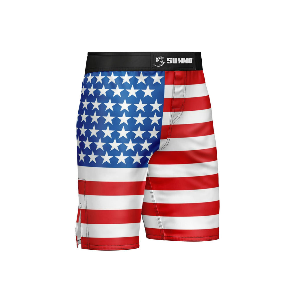 American Patriotic MMA Shorts - Summo Sports