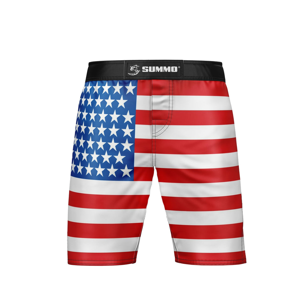 American Patriotic MMA Shorts - Summo Sports