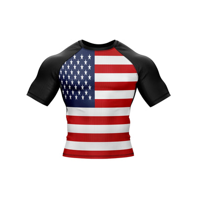 American Patriotic Rash Guard For Men/Women - Summo Sports