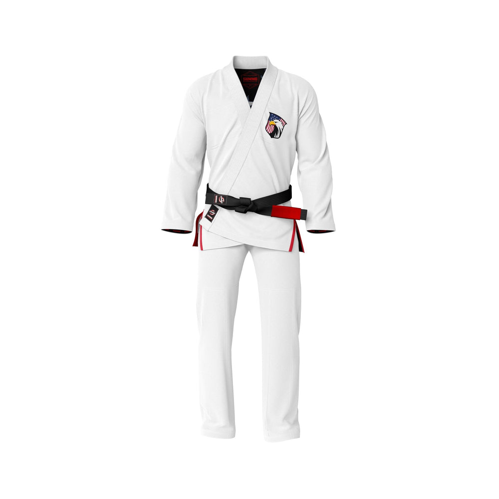 American Warrior Sublimation Brazilian Jiu Jitsu Gi (BJJ GI) - Summo Sports