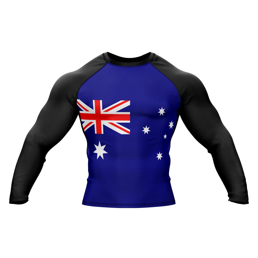 Australia Patriotic Rash Guard For Men/Women - Summo Sports