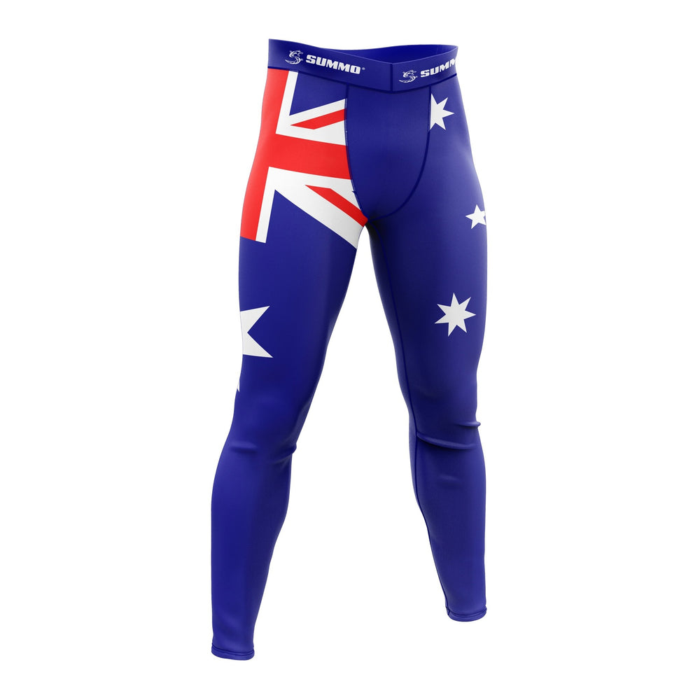 Australian Patriotic Compression Pants - Summo Sports