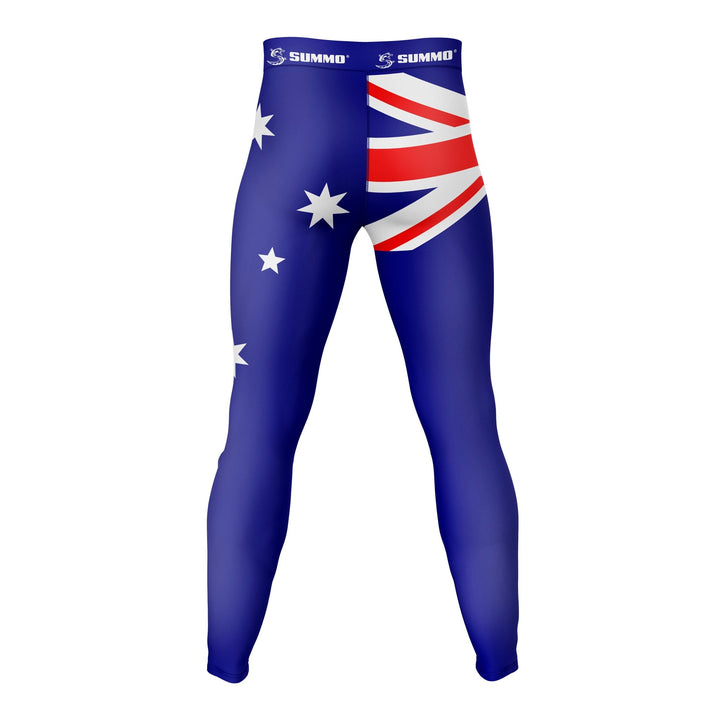 Australian Patriotic Compression Pants - Summo Sports