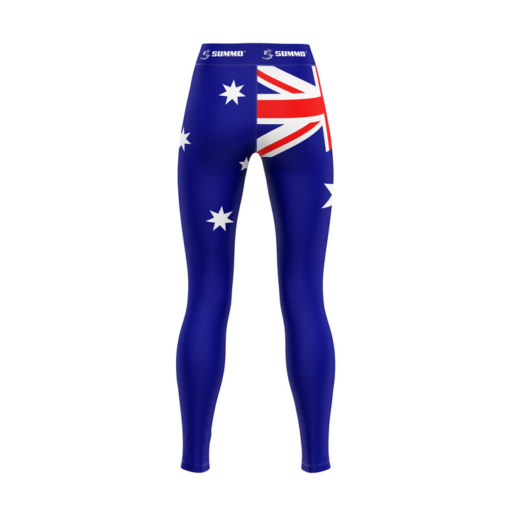 Australian Patriotic Compression Pants - Summo Sports