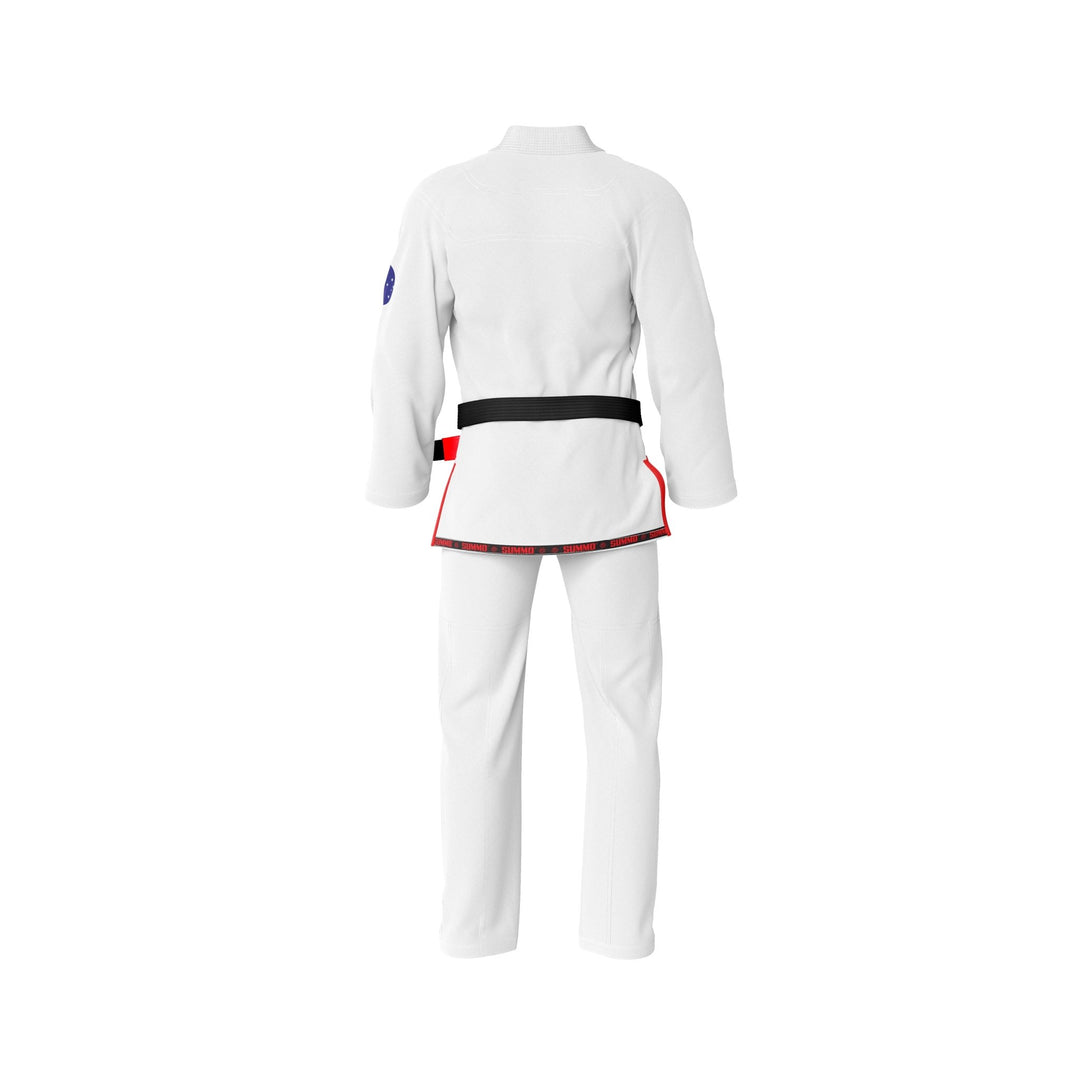 Australian White Sublimation Brazilian Jiu Jitsu Gi (BJJ GI) - Summo Sports