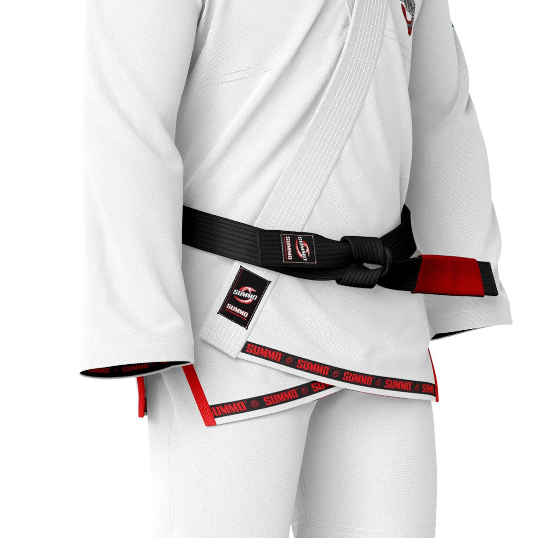 Australian White Sublimation Brazilian Jiu Jitsu Gi (BJJ GI) - Summo Sports