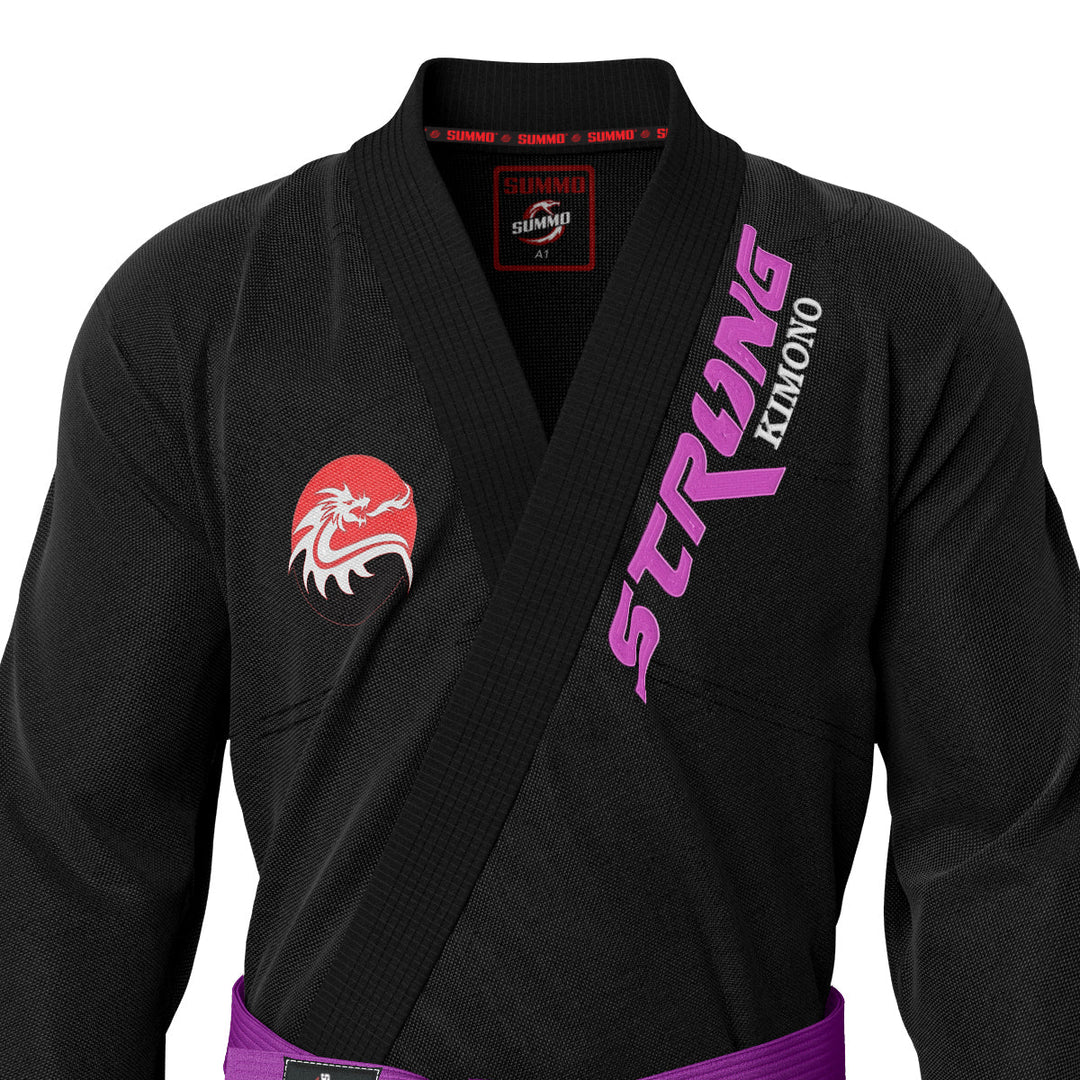 Black Warrior Women's Brazilian Jiu Jitsu Gi ( BJJ GI ) - Summo Sports