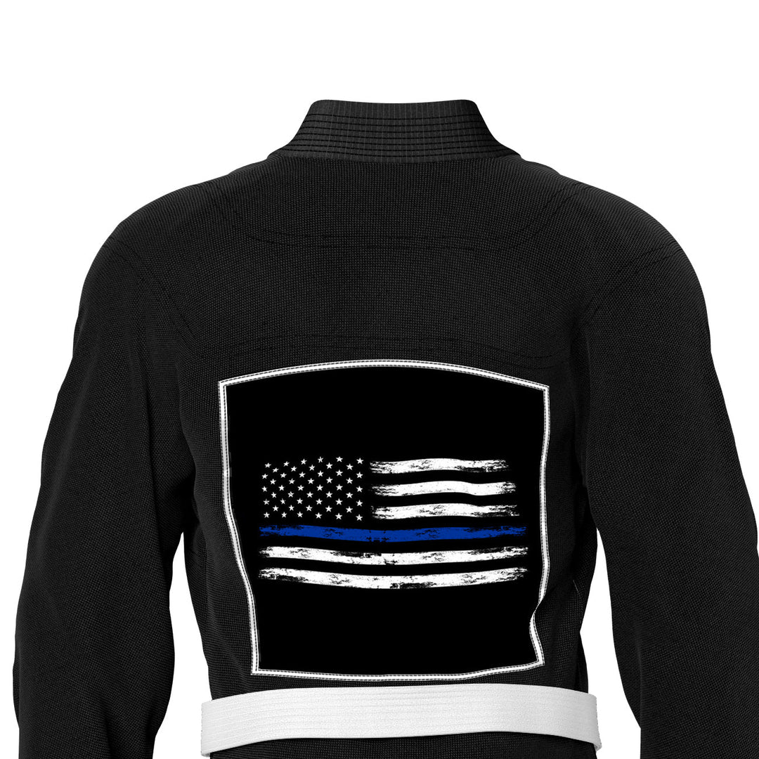 Blue American Flag Sublimation Brazilian Jiu Jitsu Gi (BJJ GI) - Summo Sports