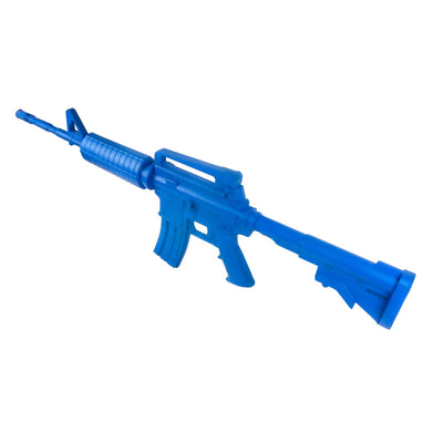 Blue Hard Rubber Assault Rifle For Training - Summo Sports