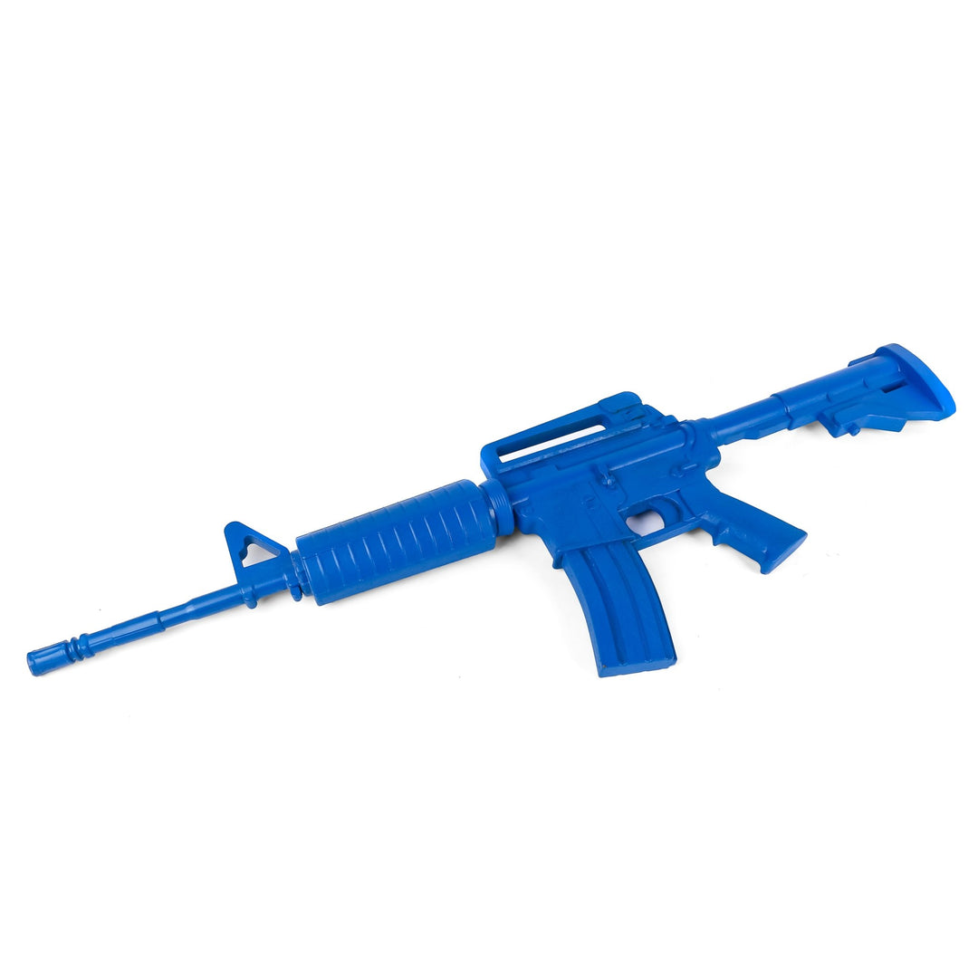 Blue Hard Rubber Assault Rifle For Training - Summo Sports