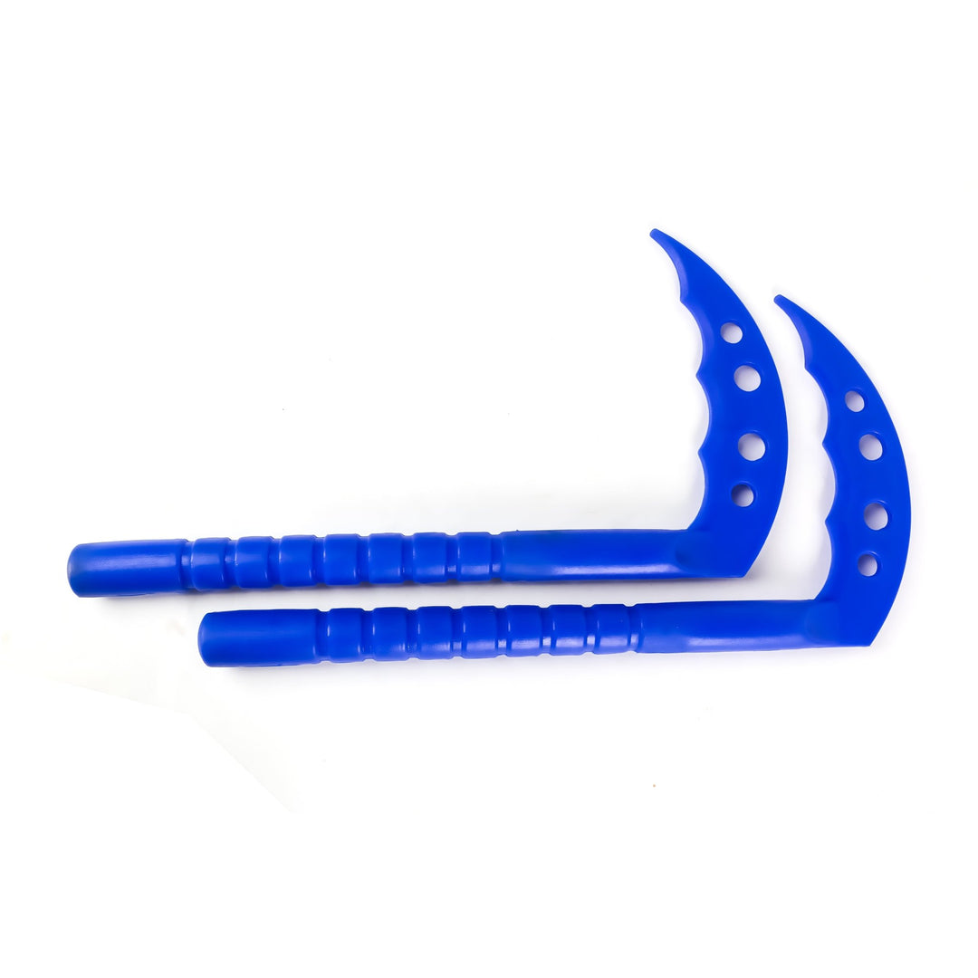 Blue Soft Rubber Training Kama Weapon - Summo Sports