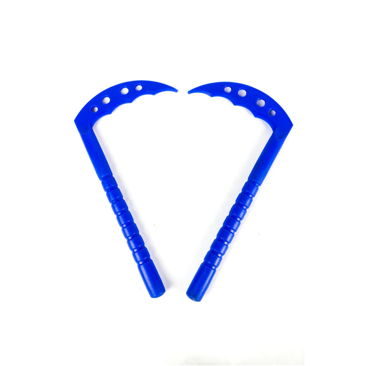 Blue Soft Rubber Training Kama Weapon - Summo Sports