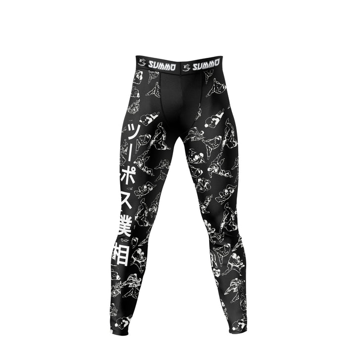 Brawlers Showdown Compression Pants for Men/Women - Summo Sports