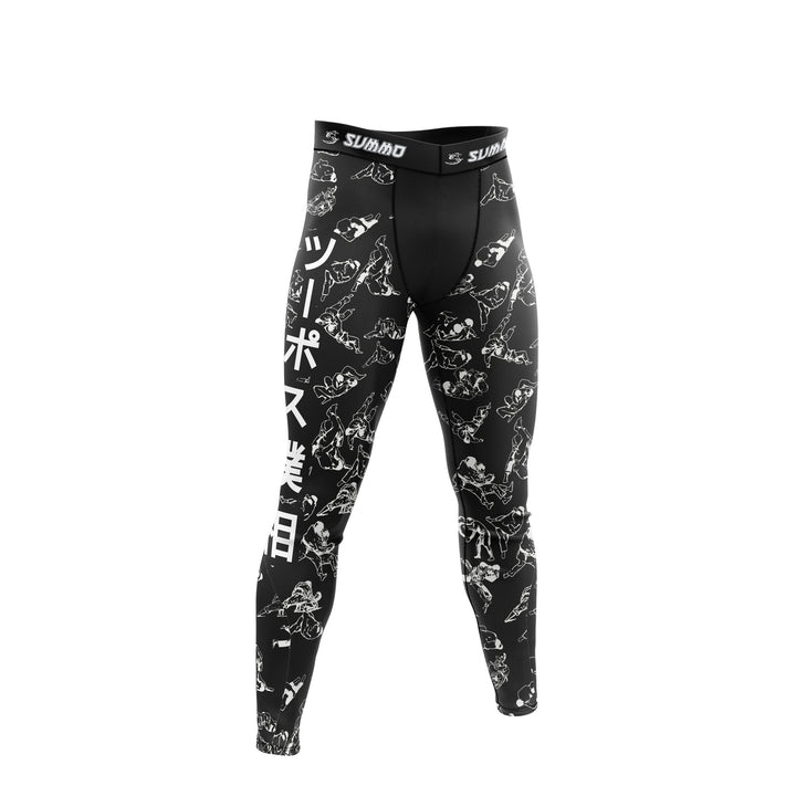 Brawlers Showdown Compression Pants for Men/Women - Summo Sports