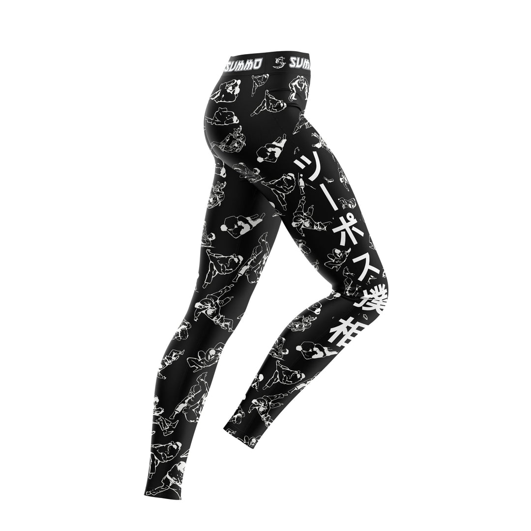 Brawlers Showdown Compression Pants for Men/Women - Summo Sports