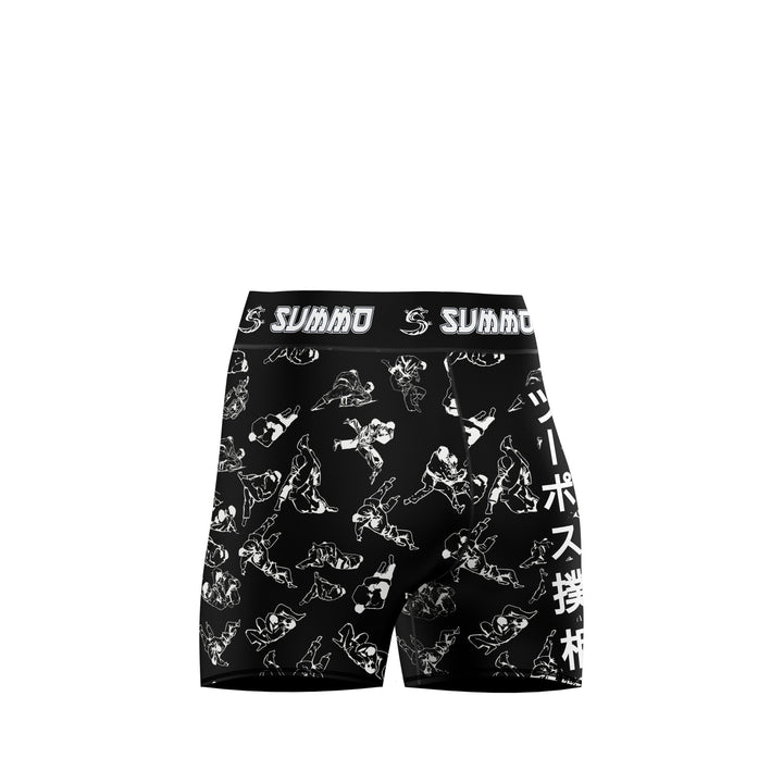 Brawlers Showdown Compression Shorts - Summo Sports