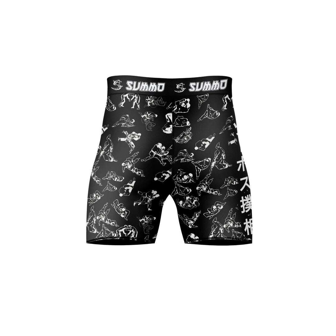 Brawlers Showdown Compression Shorts - Summo Sports