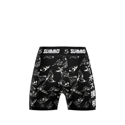 Brawlers Showdown Compression Shorts - Summo Sports