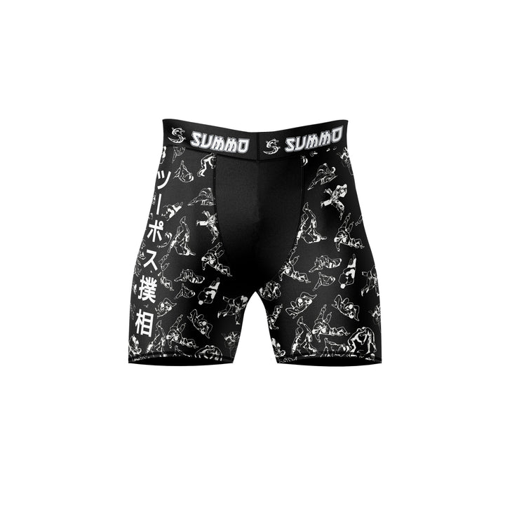 Brawlers Showdown Compression Shorts - Summo Sports