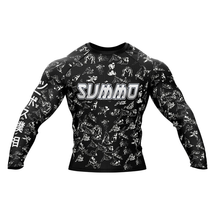 Brawlers Showdown Premium Bjj Rash Guard For Men/Women - Summo Sports