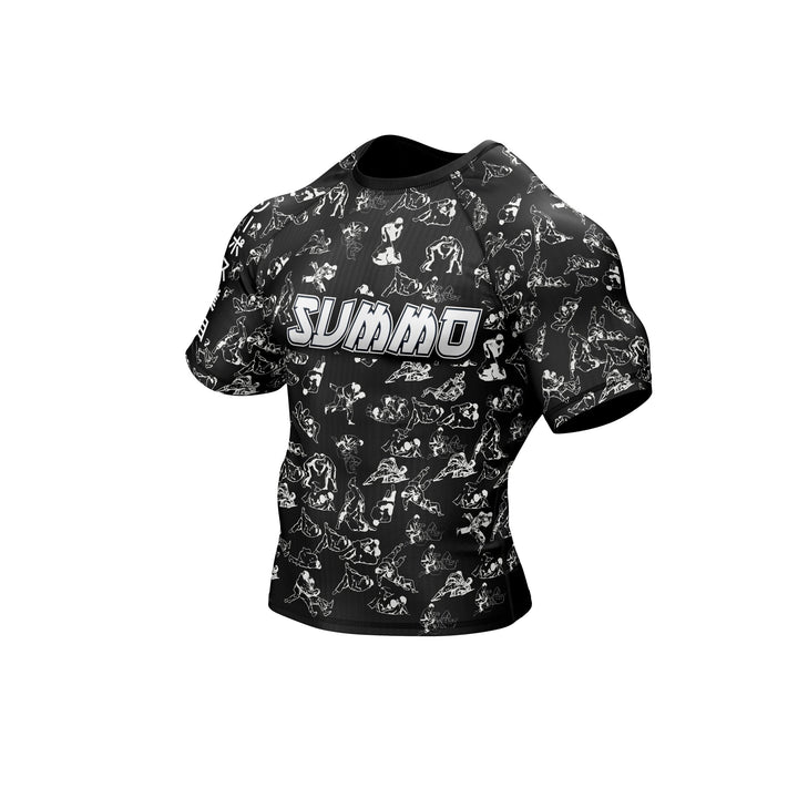 Brawlers Showdown Premium Bjj Rash Guard For Men/Women - Summo Sports